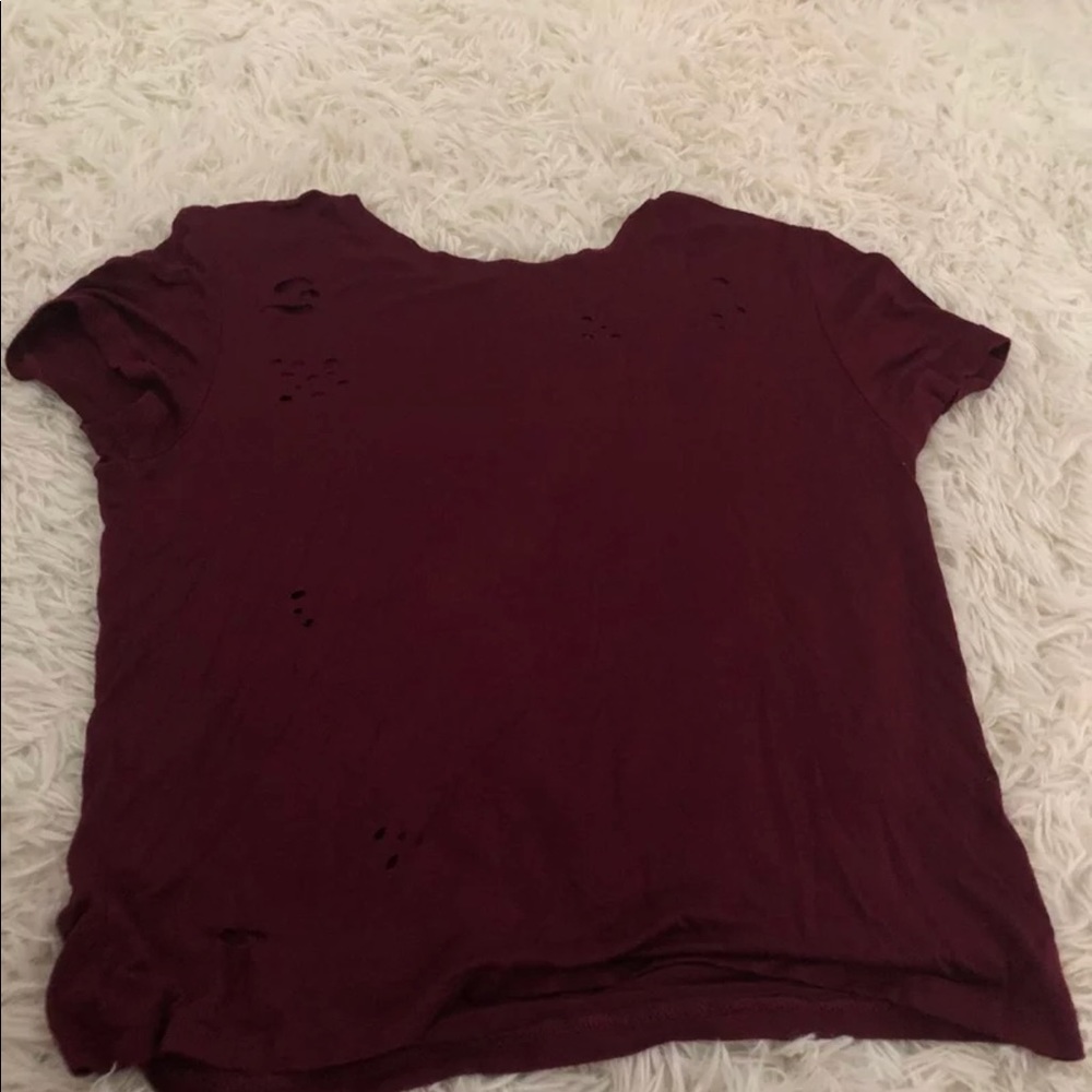 distressed shirt